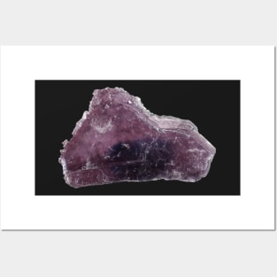 Lepidolite Mineral Sample Posters and Art